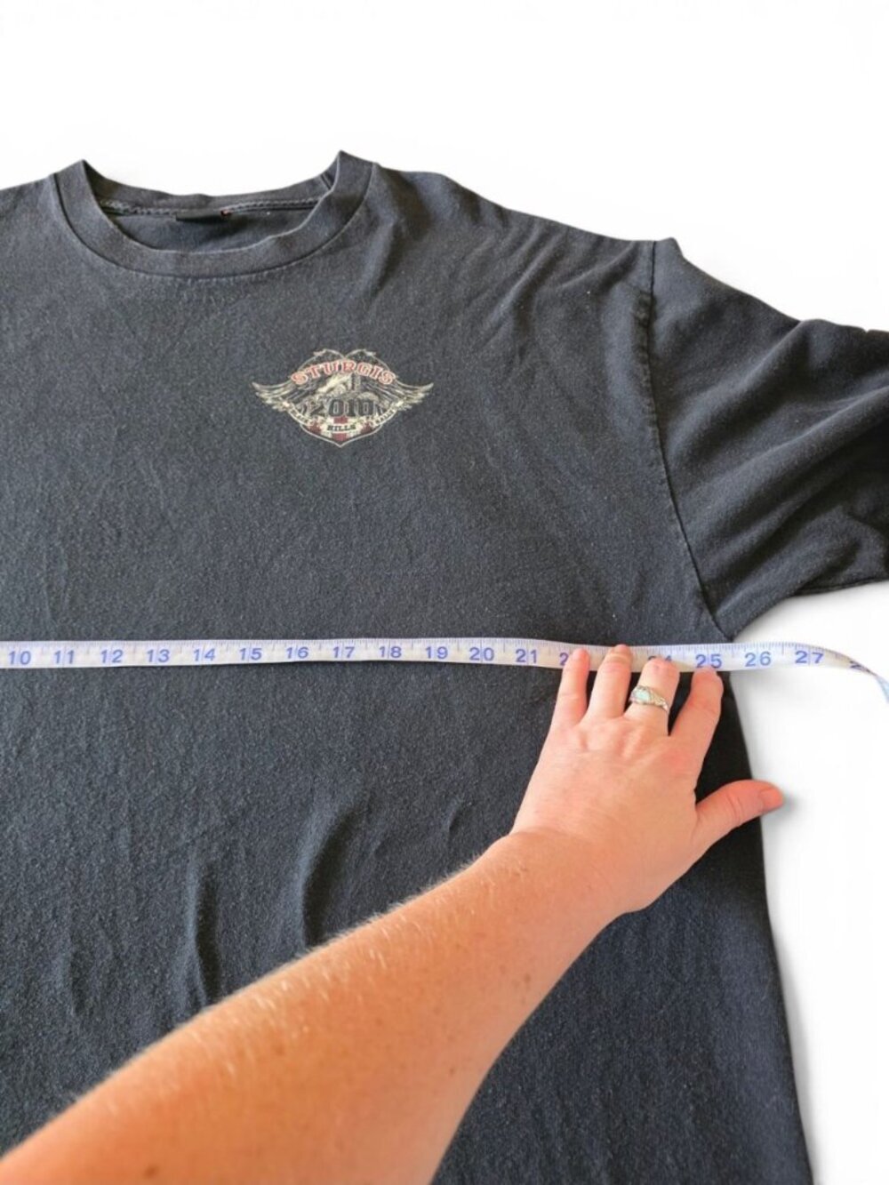 Hot Leathers Sturgis 2010 Black Hills Rally Long Sleeve Graphic T-Shirt 2XL - Picture 15 of 15